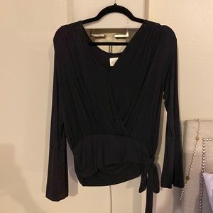 Anthropologie wrap top